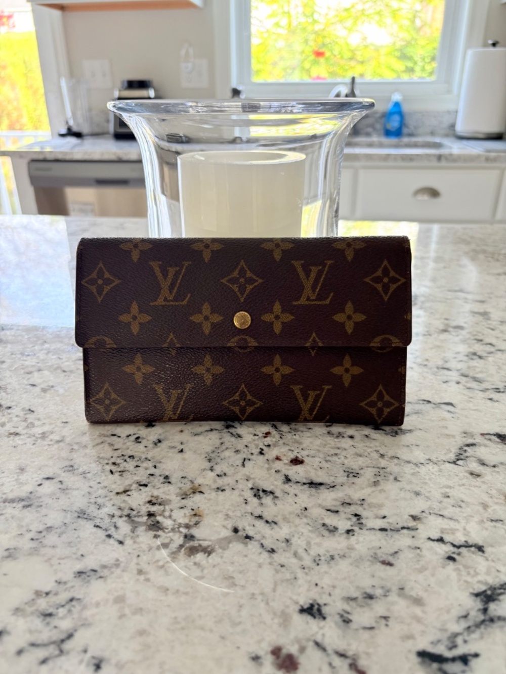 Louis Vuitton Vintage Monogram Porte Tresor International Trifold Wallet - 1998
